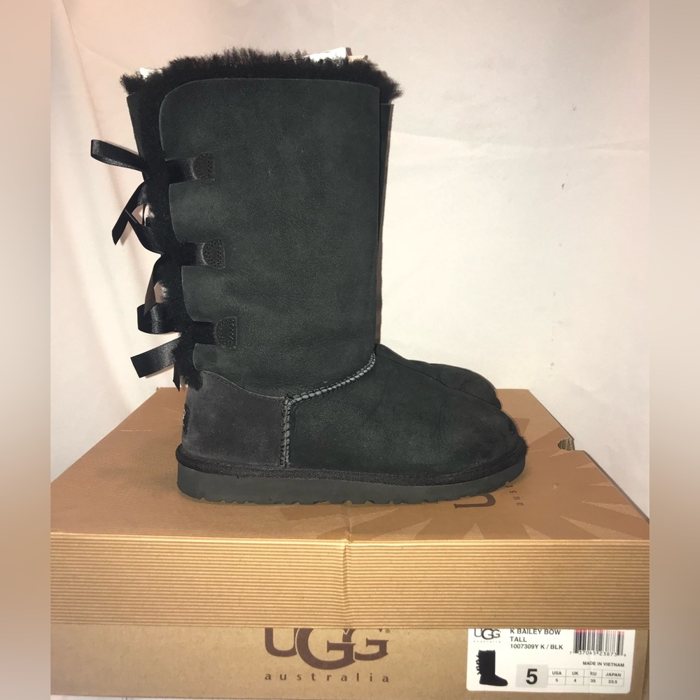 UGG black boots tall